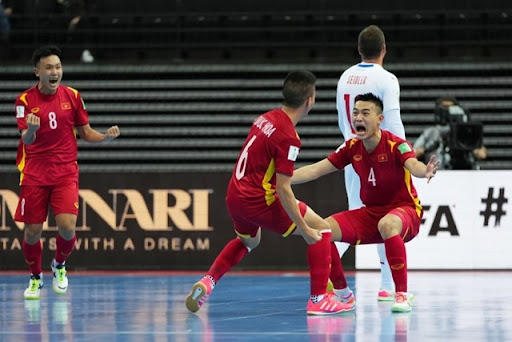 trận hòa 1-1 trước tuyển Futsal CH Séc